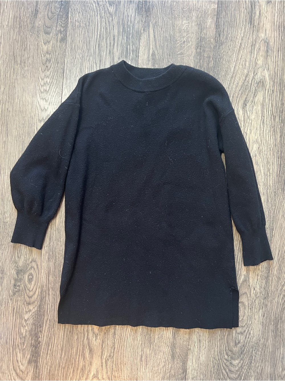 Zara Black Kid’s Pullover Crewneck Sweater - Size 7